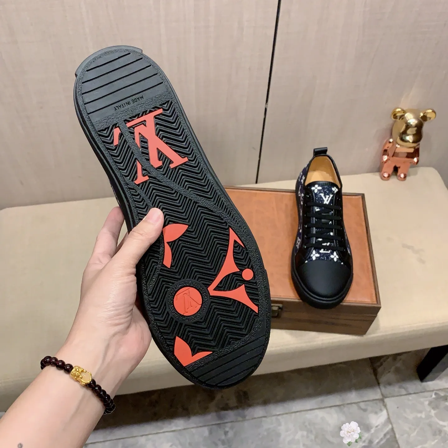 Men's Men's Shoes 💰400💰💰🎩🎩[Lightning][Lightning] "Lv*" Latest•hot style casual shoes, top brand [Seduce] luxury~purchase, top~quality. [Strong] The upper is made of imported breathable fabric with cowhide material ➕ breathable sheepskin feet (•) and fine workmanship. Original stylish and stylish soft rubber wear-resistant and non-slip outsole, light and comfortable on the feet, the real thing looks better when photographed, 0128: code: 38-44, 2️⃣ colors selected
